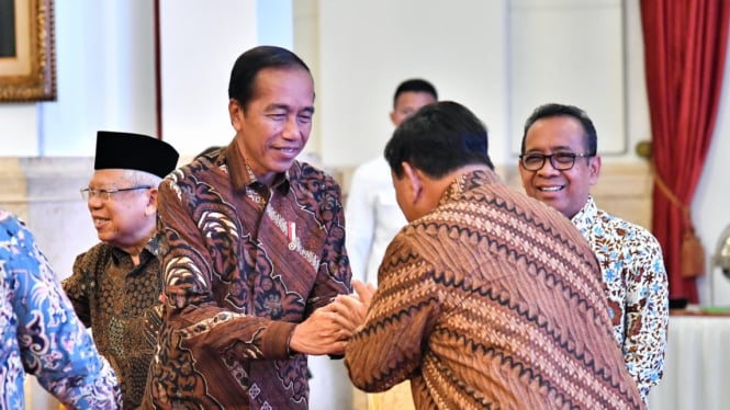 Acara Jamuan Makan Siang di Istana Negara Bersama Presiden Jokowi