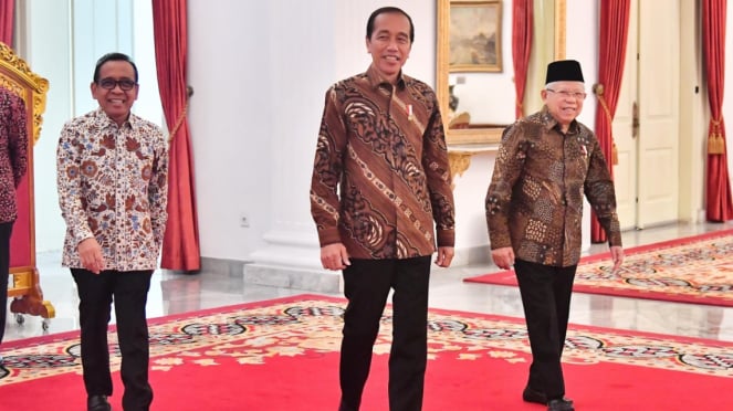 Makan siang di Istana Negara bersama Presiden Jokowi