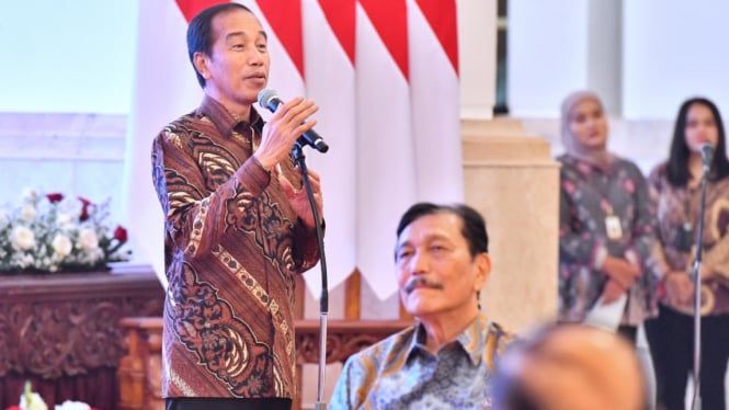 Acara Jamuan Makan Siang di Istana Negara Bersama Presiden Jokowi