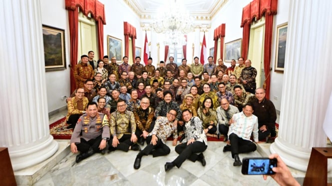 Acara Jamuan Makan Siang di Istana Negara Bersama Presiden Jokowi