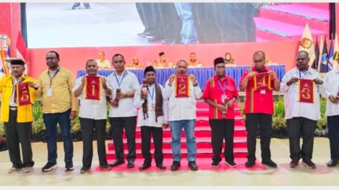 Calon Gubernur dan Wakil Gubernur Papua Barat Daya (Doc: Istimewa)