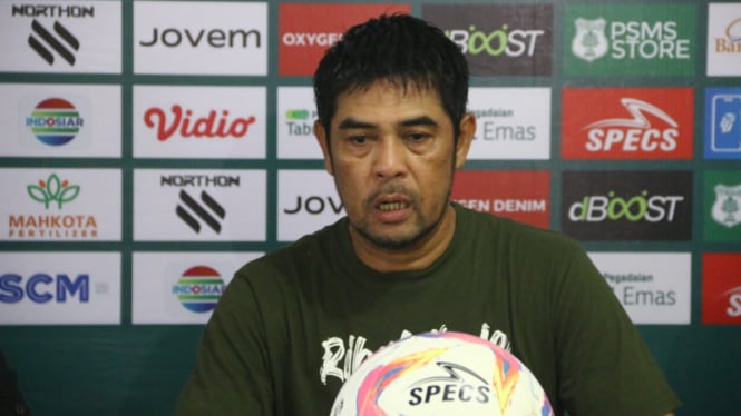 Pelatih Kepala PSMS Medan, Nilmaizar.(dok PSMS Medan)