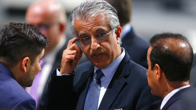 Presidente da AFC, Sheikh Salman bin Ibrahim al-Khalifa