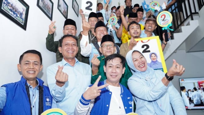 Calon Bupati dan Wakil Bupati Bojonegoro nomor urut 2, Setyo Wahono-Nurul Azizah