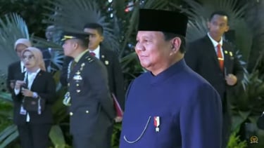 Presiden terpilih Prabowo Subianto