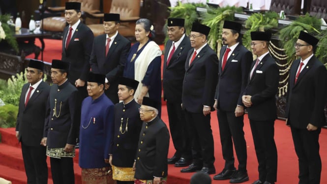 Pelantikan Presiden Prabowo Subianto dan Wakil Presiden Gibran Rakabuming Raka