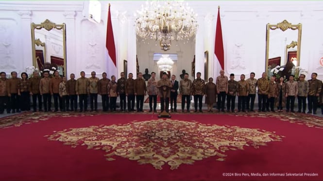 Presiden Prabowo Umumkan Wakil Menteri di Istana Merdeka