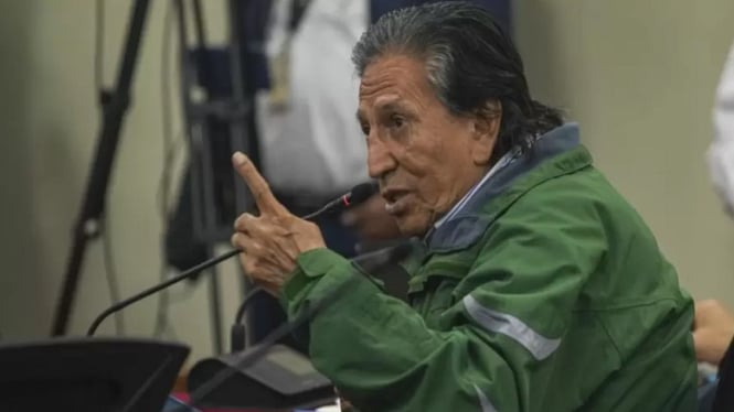 Mantan Presiden Peru Alejandro Toledo