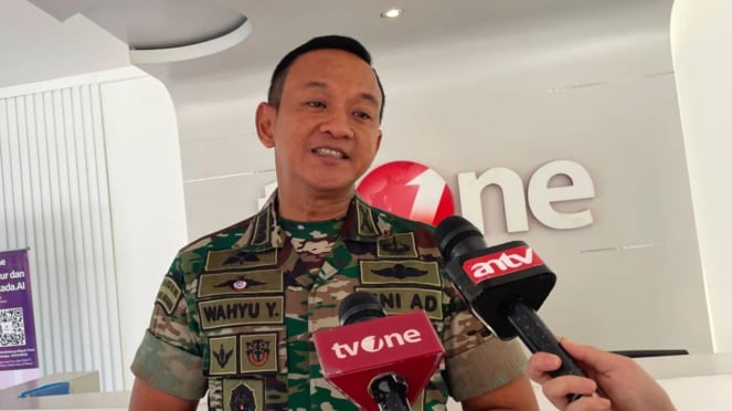 Kepala Pelayanan Penerangan TNI Angkatan Darat (Kadispenad), Brigjen Wahu Yudhayana