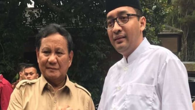 Presiden RI Prabowo Subianto bersama Heikal Safar.