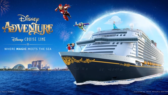 7 Spot Menakjubkan yang Bisa Dijelajahi di Disney Cruise Line, Ada Town Square Hingga Marvel Landing