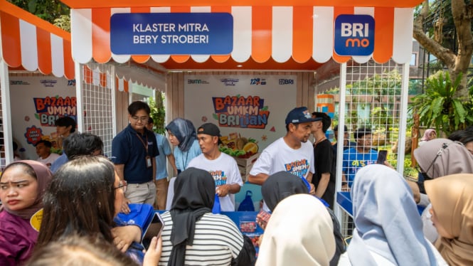 Bazaar UMKM BRILiaN Kembali Digelar, BRI Bantu Perluas Penjualan Usaha Prukades dan Klaster Usaha