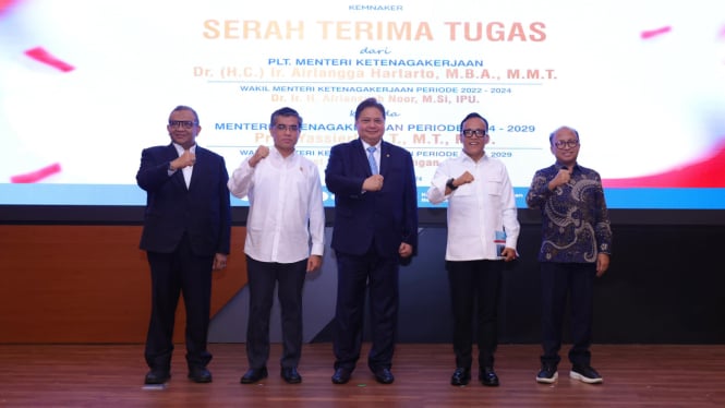 Sertigas Jabatan Menaker dan Wamenaker