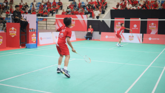 24 Pebulutangkis Muda Diasah 2 Legenda Tampil di Lotte Future Champions Badminton Challenge