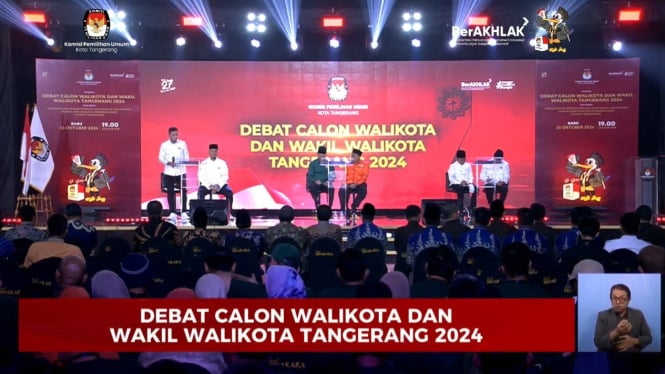 Debat perdana kota tangerang