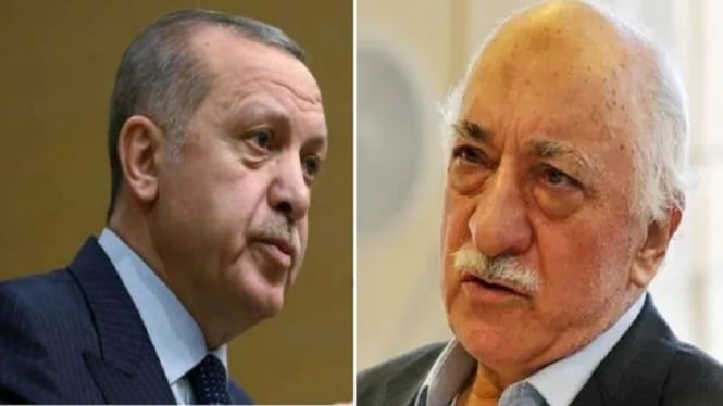 Recep Tayyip Erdogan dan Fethullah Gulen 