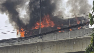 Dugaan Penyebab Bus Angkut 58 Anak TK di Tol Wiyoto Wiyono Ludes Terbakar