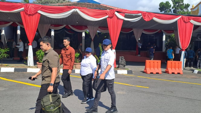 Rombongan Wamen tiba di Bandara Adisutjipto