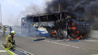 Bus yang Angkut Rombongan Anak TK di Tol Wiyoto Wiyono Terbakar karena Ini