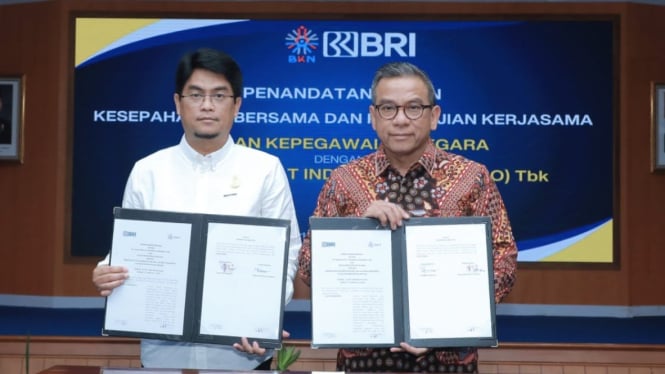 BRI menjalin sinergi strategis dengan BKN