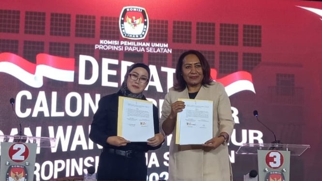 KPU Provinsi Papua Selatan tanda tangani MoU dengan tvOne