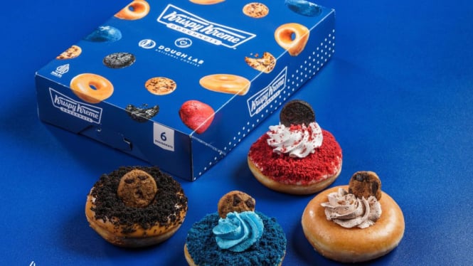 Krispy Kreme Doughnut Indonesia berkolaborasi dengan Dough Lab Artisanal Cookie