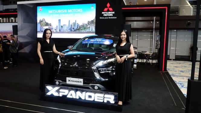 Mitsubishi Xpander di GIIAS Semarang