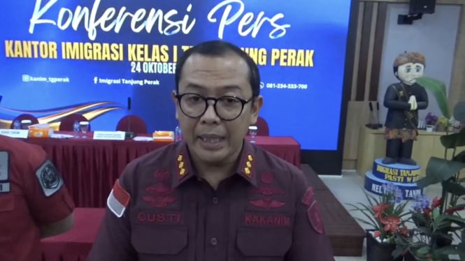 Kepala Imigrasi Tanjung Perak, I Gusti Bagus M. Ibrahim