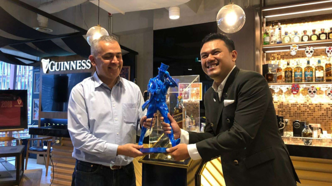  Aris Sanjaya, Juara 2 Global Bartender of The Year Diageo World Class 2024