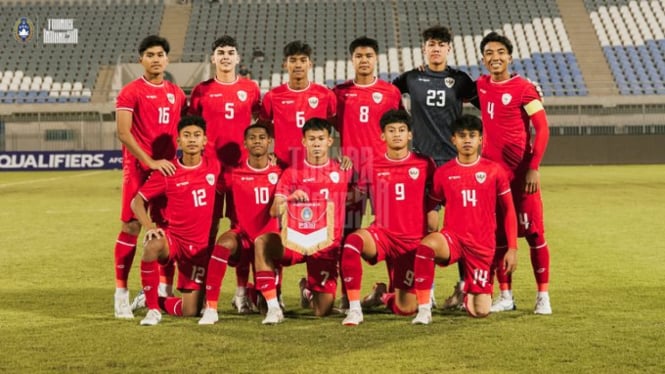 Sama-sama Main Aman, Timnas Indonesia U-17 dan Australia Lolos ke Piala Asia U-17 2025