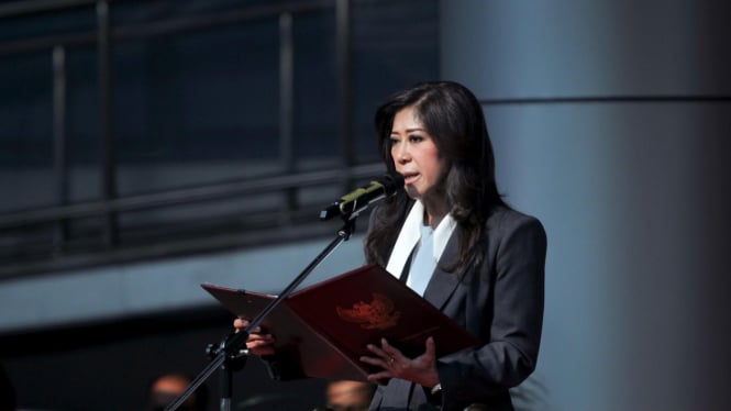 Menteri Komunikasi dan Digital, Meutya Hafid.