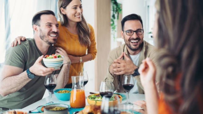 foto de una reunión familiar