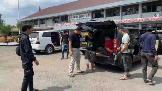 Tiga Perampok SPBU dI Garut Di