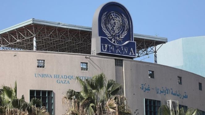 La Agencia de la ONU para Refugiados Palestinos (UNRWA) en Gaza.