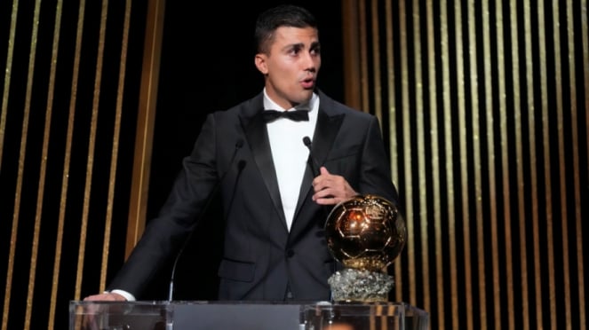 Rodri ganhou a “Bola de Ouro-2024”.