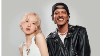 Terungkap! Reaksi Kocak Bruno Mars Saat Dicium Rose BLACKPINK