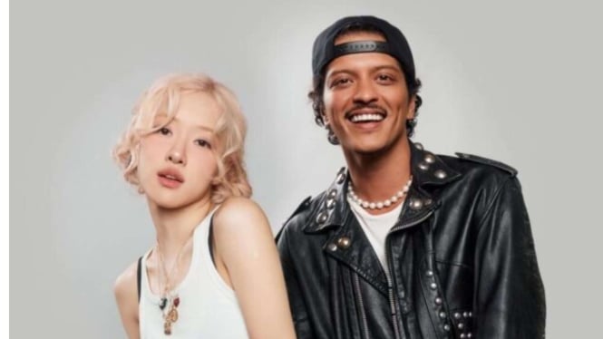 Rose BLACKPINK dan Bruno Mars