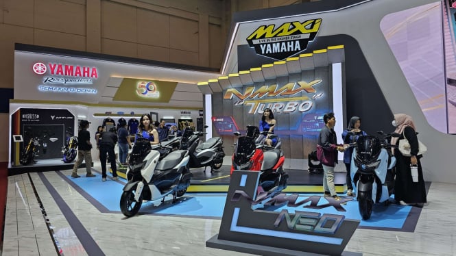 Yamaha Nmax Turbo di IMOS 2024