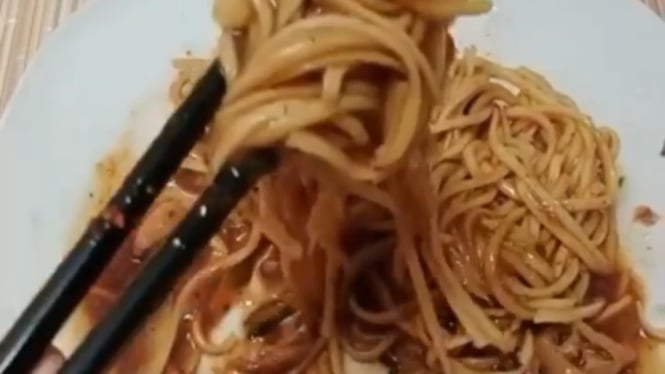 Pasta Jawa Mie Ongklok Mas Desta - Foto: Tangkapan Layar Instagram Mieongklokinstant