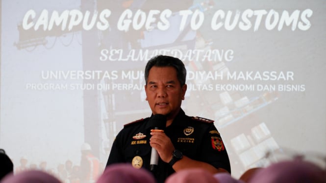 Kepala Subdirektorat Humas dan Penyuluhan Bea Cukai, Budi Prasetiyo