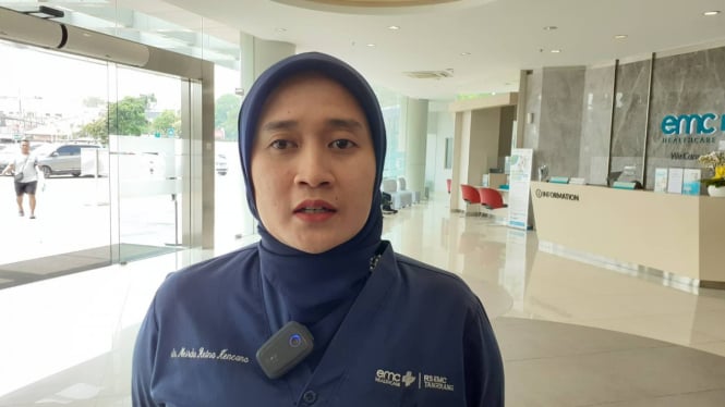 Kepala IGD EMC Tangerang, dr Meirda Retna Kencana