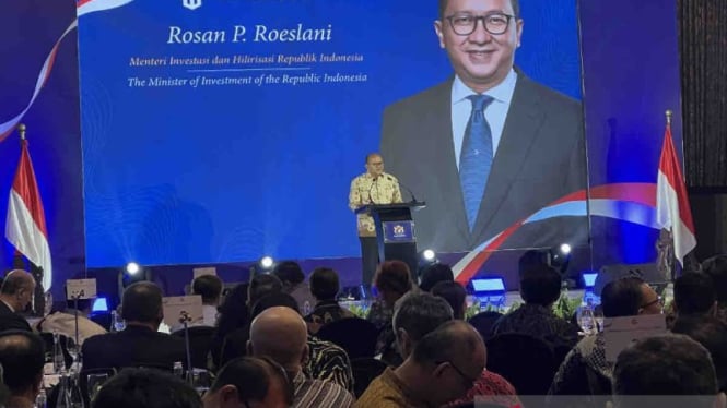 Menteri Investasi Rosan Roeslani.