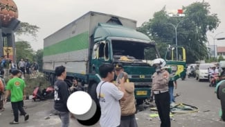 Siap-siap! Polisi akan Panggil Perusahaan yang Pekerjakan Sopir Truk Ugal-ugalan di Tangerang