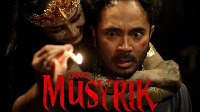 Marthino Lio berperan dalam film horor Dosa Musyrik