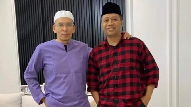 TGB Zainul Majdi bersama Zulkieflimansyah (istimewa)