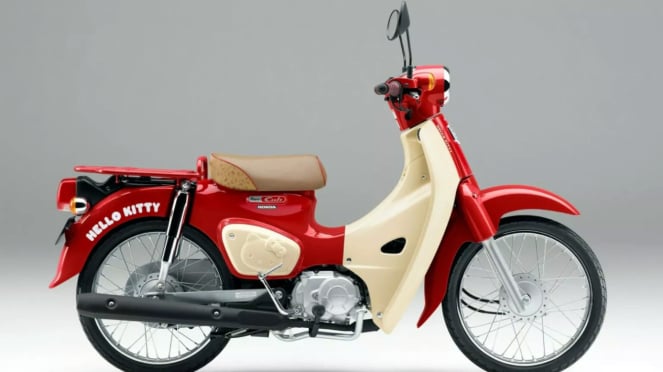 Honda Super Cub 50 Edição Hello Kitty