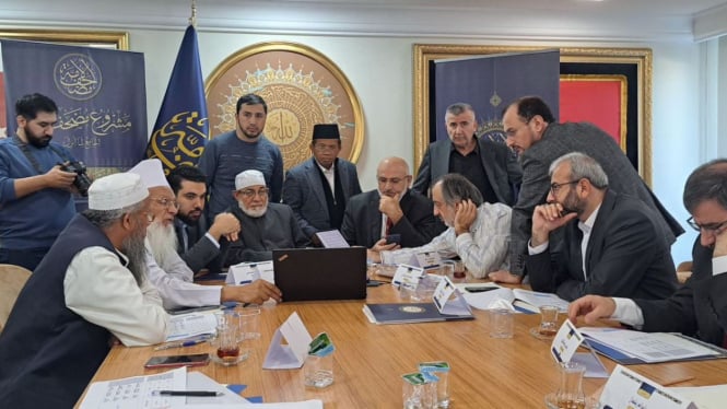 Konferensi Internasional Dhabt Al-Qur’an di Masjid Camlica, Istanbul, Turki.