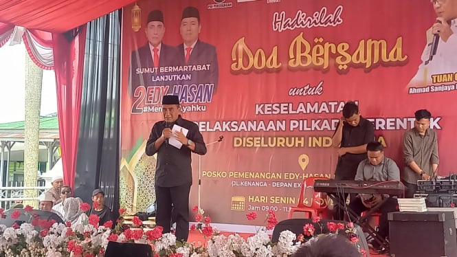 Calon Gubernur Sumut, Edy Rahmayadi.(B.S.Putra/VIVA)