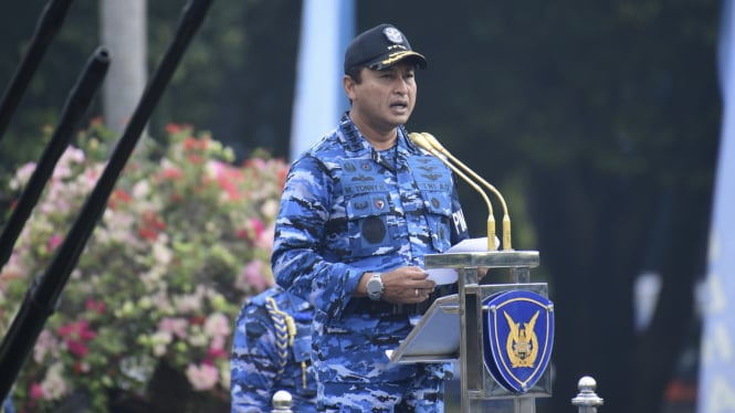 VIVA Militer: KSAU Marsekal TNI M. Tonny Harjono buka latihan Angkasa Yudha 2024