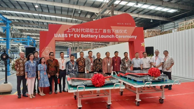 Produksi perdana baterai UABS di Indonesia